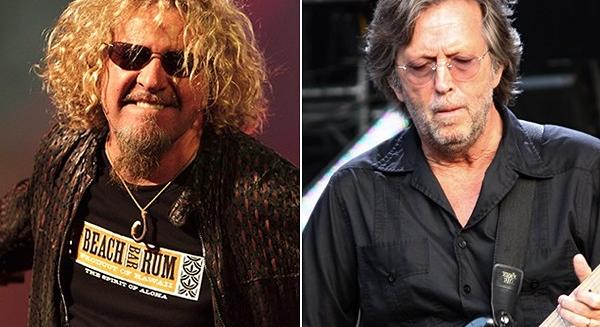 Sammy Hagar ellopott egy gitárt, hogy úgy játszhasson, mint Eric Clapton