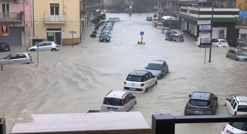 Szökőárt okozott Esztergomban a rengeteg eső