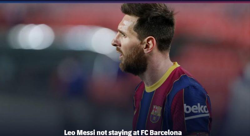 Leo Messi nem marad az FC Barcelonában!