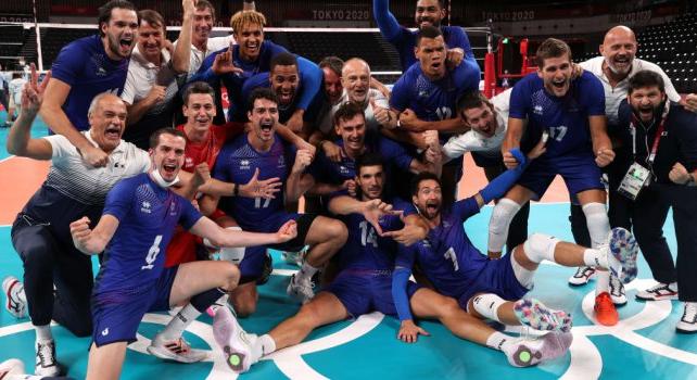 Először jutottak döntőbe olimpián a francia férfi röplabdázók