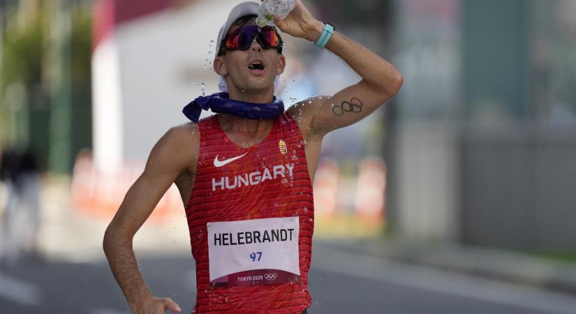 Helebrandt 17., Venyercsán 20. lett 50 km-es gyaloglásban