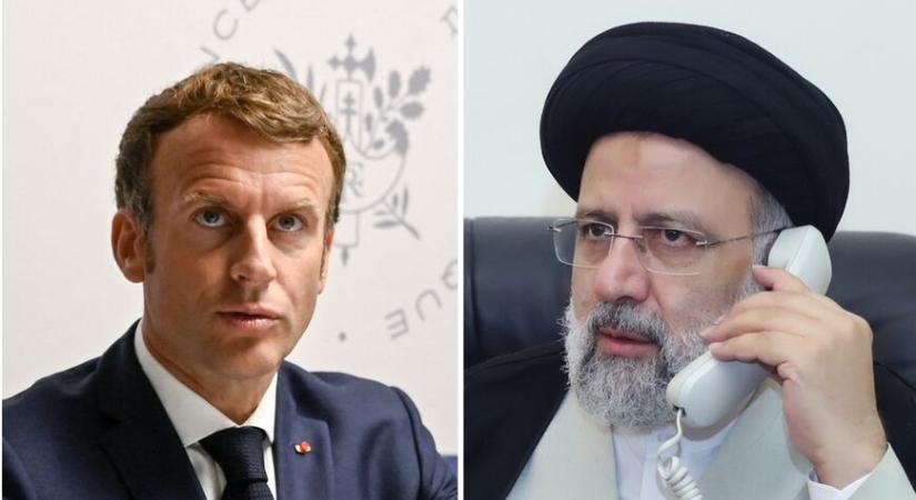 Macron felszólította az új iráni elnököt, hogy gyorsan térjen vissza az atomalkuhoz