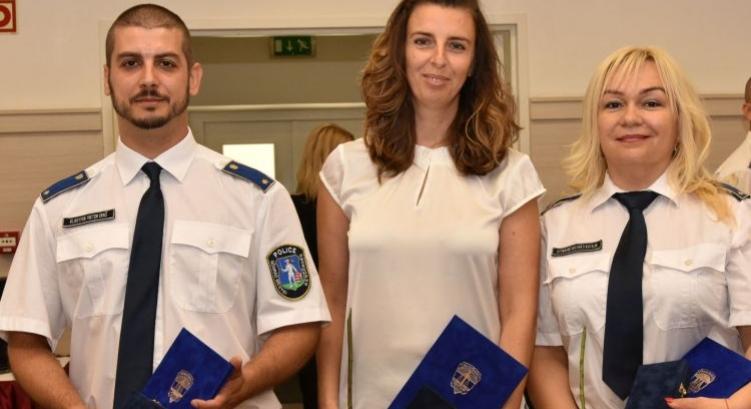Nógrád megyei rendőrök első tiszti kinevezése