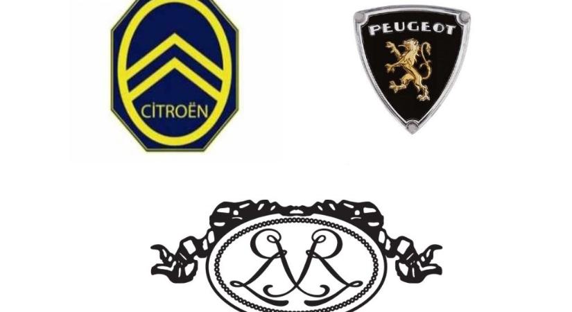 Embléma evolúció: Citroën, Peugeot és Renault