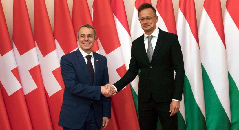 Szijjártó: Nagyon fontos a jó együttműködés az Európai Unió és Svájc között