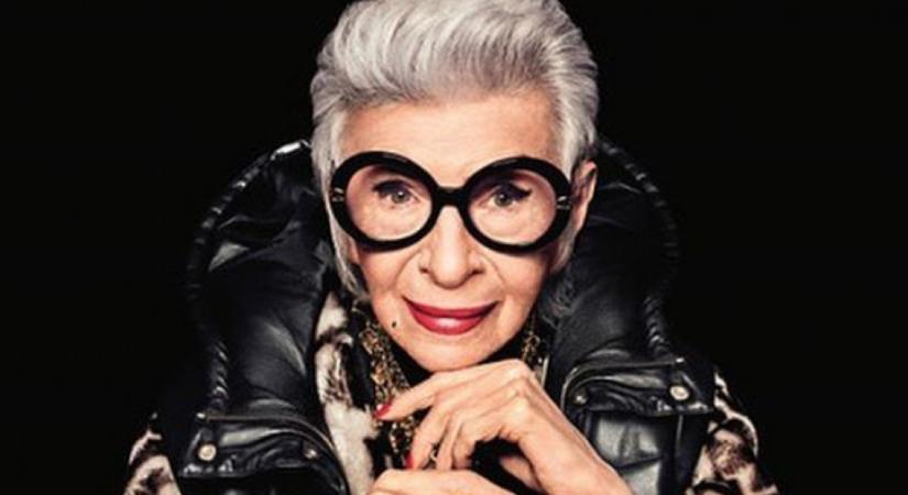 100 éves a világ legidősebb stílusikonja - nyugdíjas éveiben vált híressé Iris Apfel, a divat ősanyja