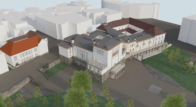 A tervek szerint zajlik a Veszprémi Petőfi Színház komplex felújítása