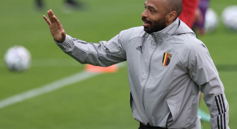 Eldőlt Thierry Henry jövője a belga fociválogatottnál