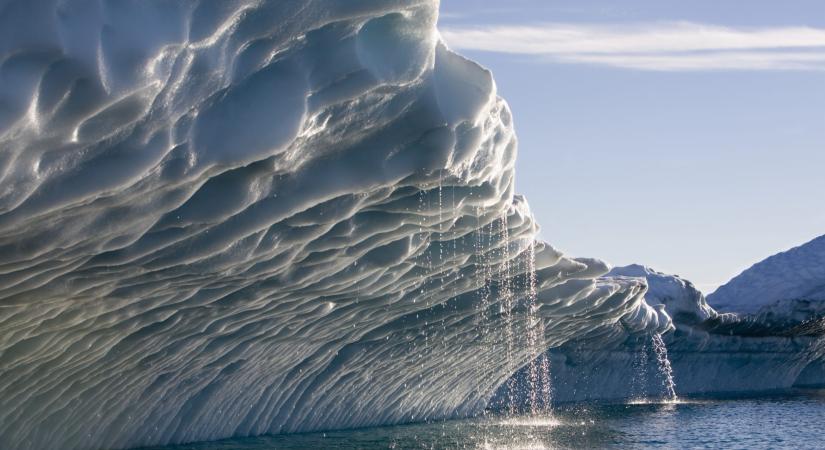 Ijesztő felvétel mutatja, mennyire komolyan érinti Grönlandot a felmelegedés