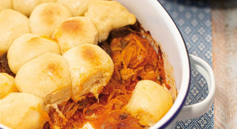 Káposztás knédli (Kraut und Knadel)