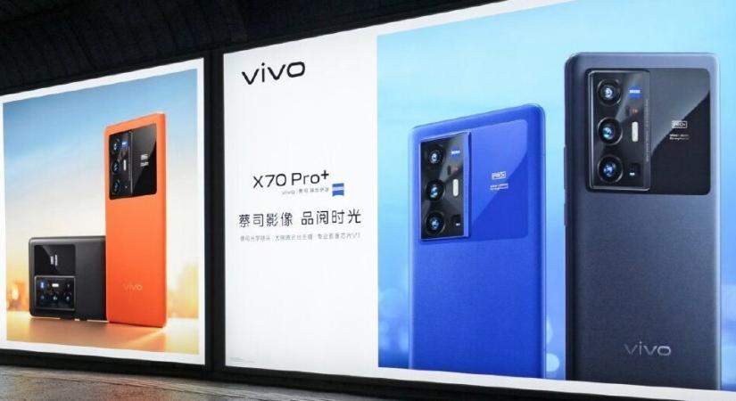 Záporoznak a Vivo X70 pletykák és képek