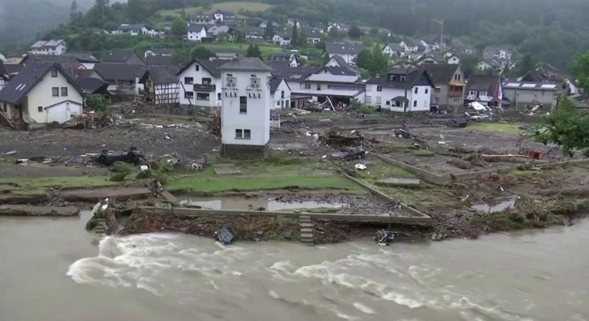 Több halottja van az áradásoknak Németországban és az Egyesült Államokban