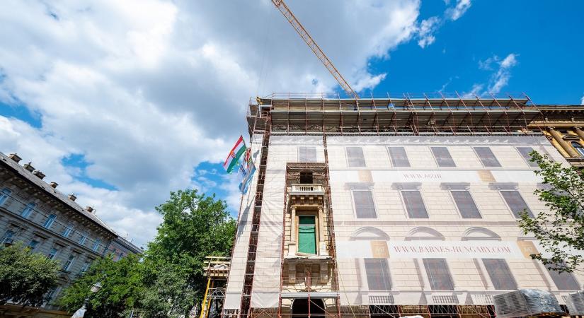 A47: újjászületik egy, a világörökség részét képező palota a budapesti Andrássy