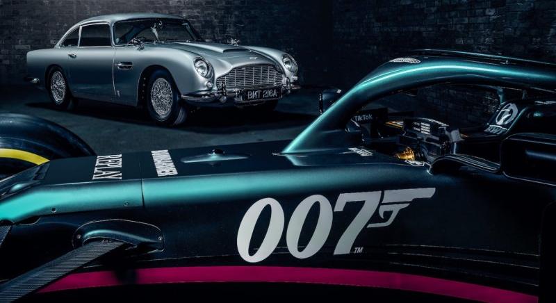 James Bond-logót kap Monzában az Aston Martin
