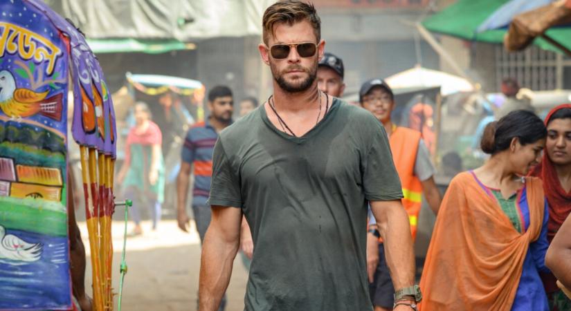VIDEÓ: Chris Hemsworth megmutatta, hogy tréningezik a Tyler Rake 2-re, és mi nem biztos, hogy belekötnénk