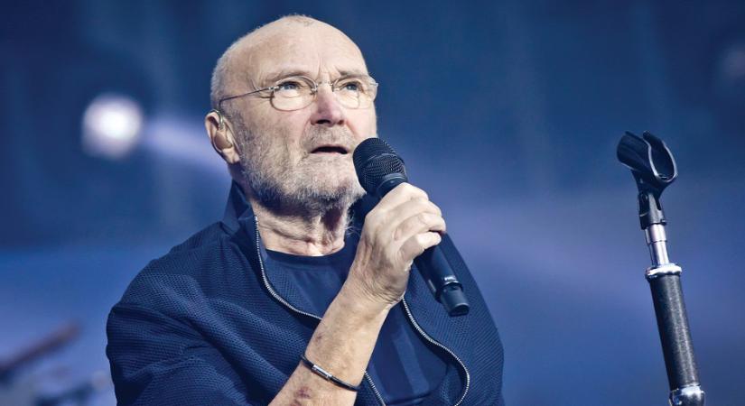 Nincs jól Phil Collins: már a dobverőket sem tudja rendesen tartani