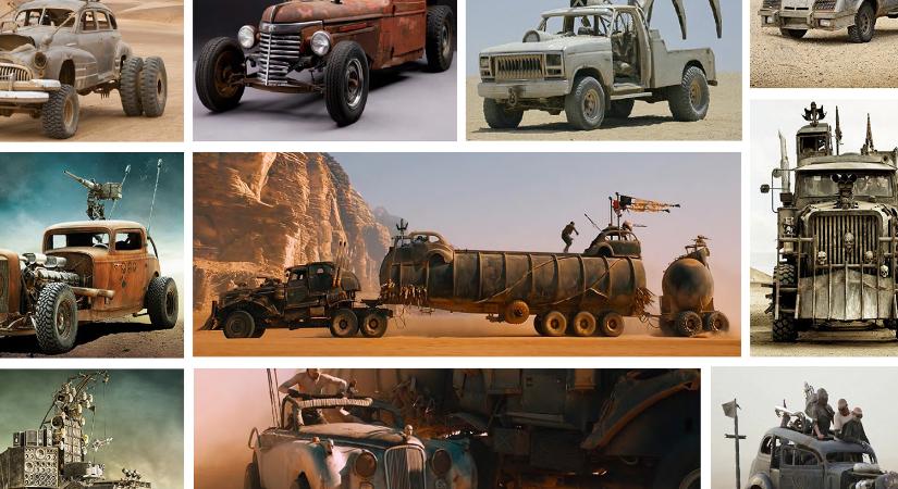 Eladó 13 pokoli jármű a legutóbbi Mad Max-moziból