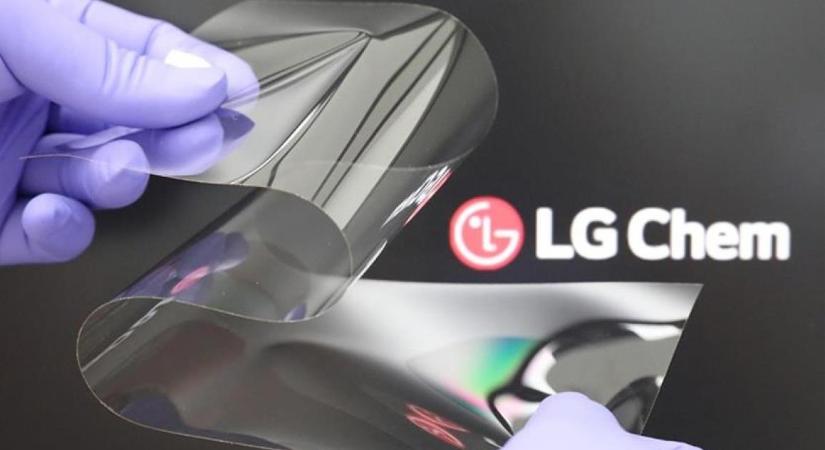Ígéretes az LG új, hajtogatható kijelzője