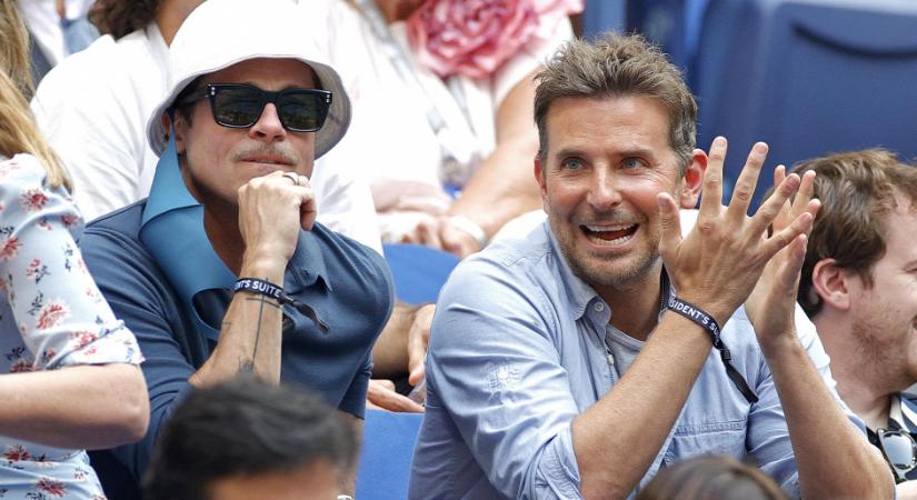 Brad Pitt, Leonardo DiCaprio és Bradley Cooper is ott voltak a US Open történelmi döntőjén - képek