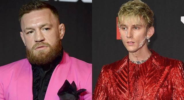 Conor McGregor és Machine Gun Kelly majdnem összeverekedett az MTV díjátadóján - Videó