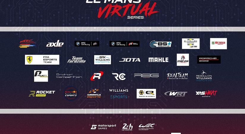 Íme a 2021-22-es Le Mans Virtual Series teljes névsora!