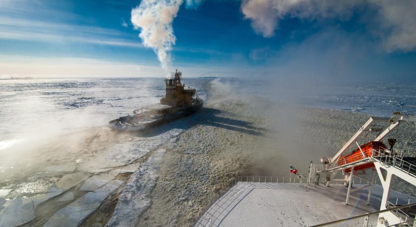Brutális jégtörő hajója lesz Oroszországnak, ilyet korábban még nem építettek