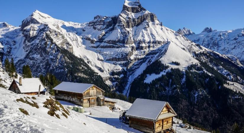 Vasárnapra félméternyi hó hullhat le az Alpokban