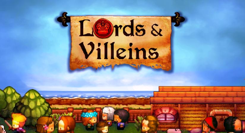 Lords and Villeins - A hónap végén jön a középkori pixel art kolónia szimulátor