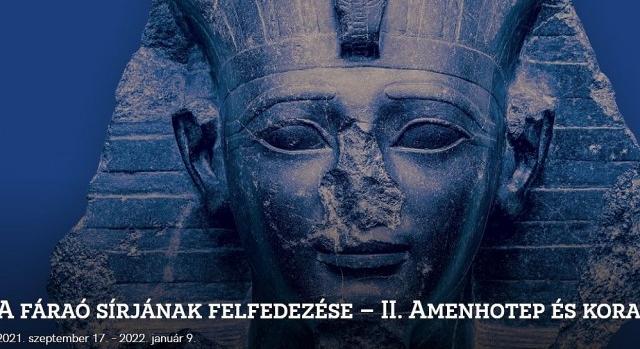 II. Amenhotep és kora péntektől a Szépművészeti Múzeumban