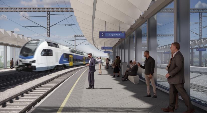 Új vasúti megállót csinálnak a Hungária körúton, fontos szerepe lesz az elővárosi közlekedésben