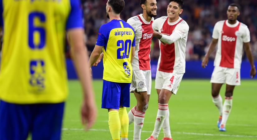 Parádés támadójáték: 14 gólt rúgott a héten az Ajax, a Cambuurnak kilencet