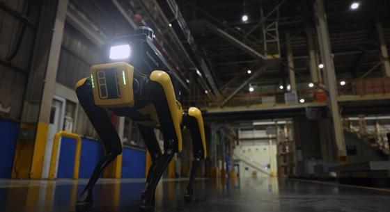Éjszakánként már robot járőrözik a Hyundai gyárában