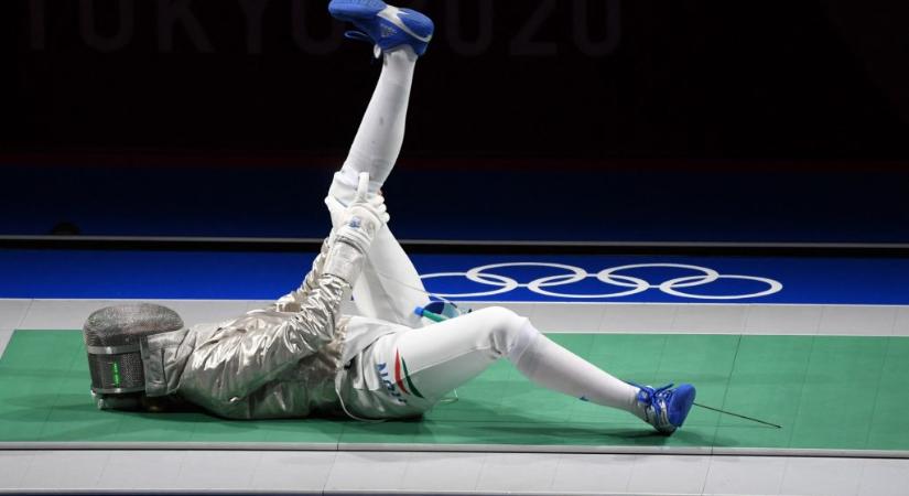 A porc is leszakadt az olimpia egyik magyar hősének a térdében
