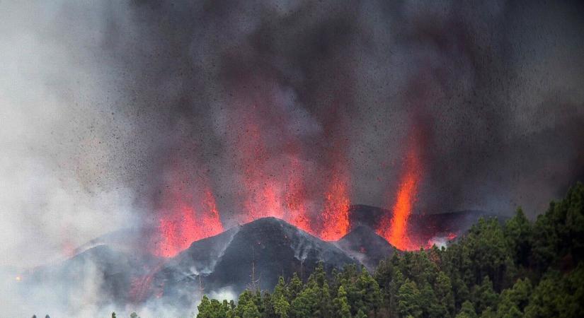 Vulkánkitörés a Kanári-szigeteken