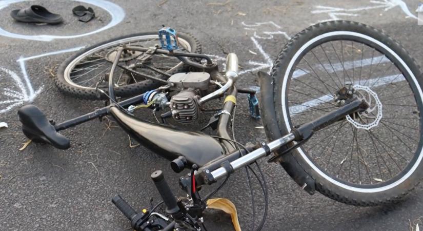 VIDEÓ: Életét vesztette egy férfi, miután motoros kerékpárjával elesett – 4 gyermek maradt félárván