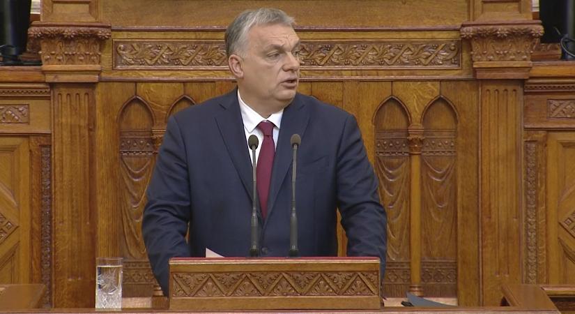 Új intézkedéseket jelentett be a parlamentben Orbán Viktor