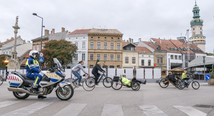 Győrben, Sopronban és Tatabányán is autómentes volt az egész hétvége