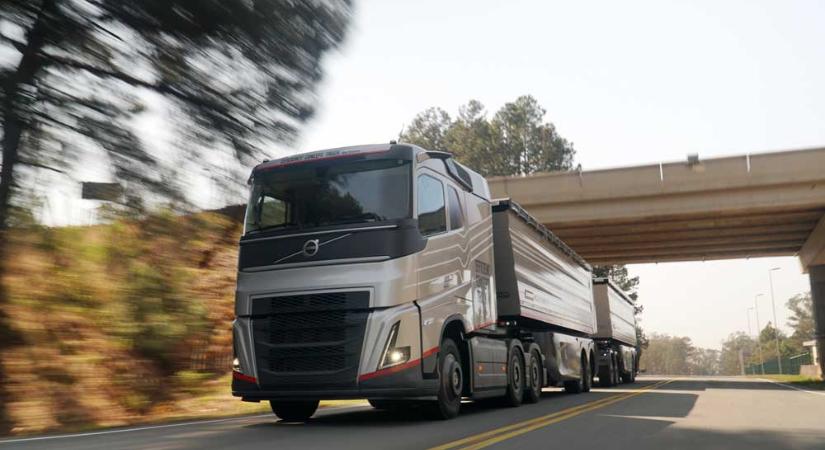 Tükrök nélkül hasít a jövő Volvo kamionja