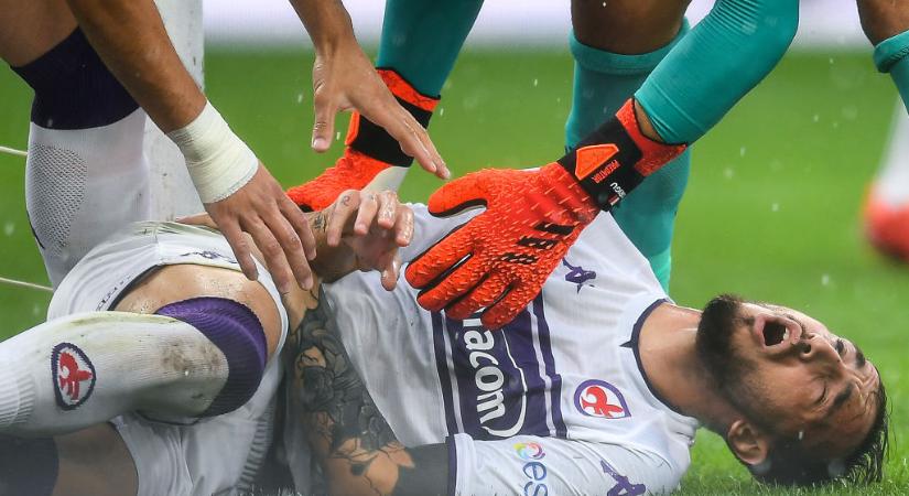 Serie A: ijesztő sérülést szenvedett a Fiorentina karmestere