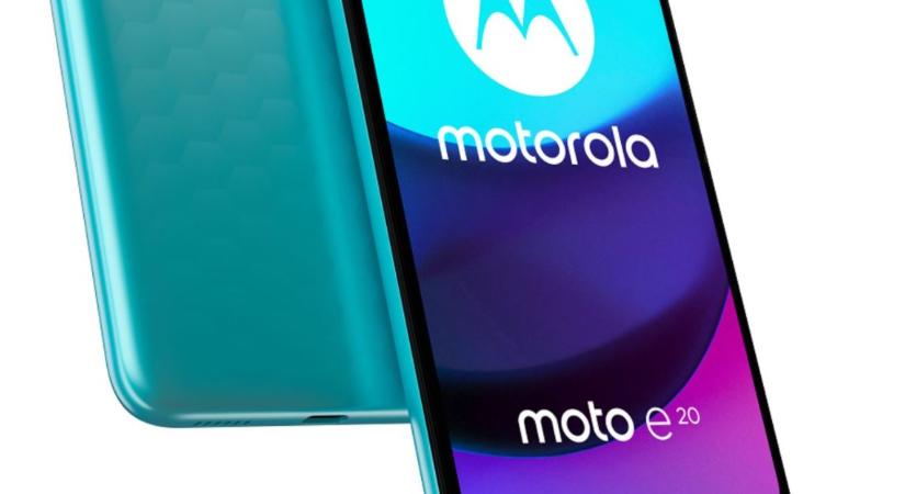 Európában forgalmazzák majd a szuperolcsó Motorola Moto E20-at