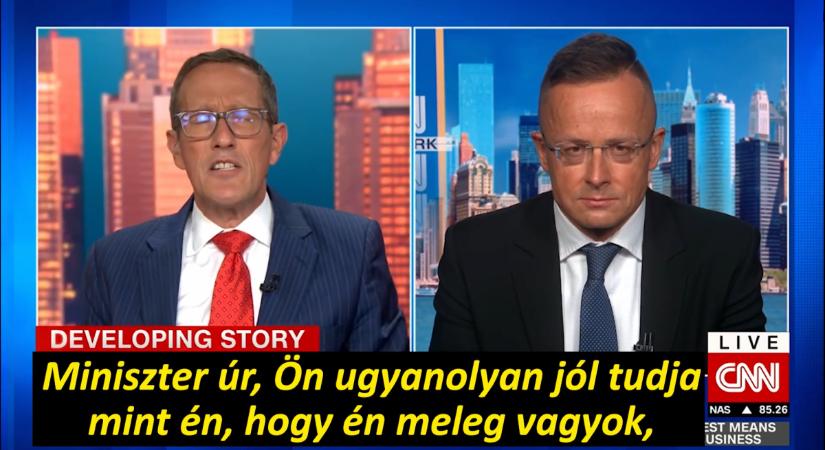 Szijjártó a CNN-nek: Szégyen, ahogy Ursula von der Leyen beszél a magyar jogalkotásról