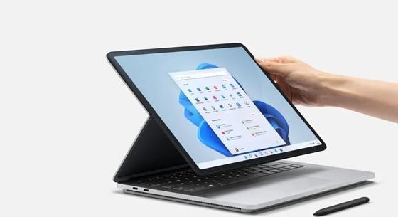 Laptop és táblagép egyben: itt a Microsoft bombaerős számítógépe, a Surface Laptop Studio