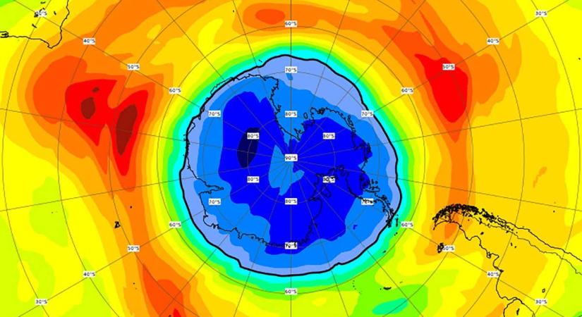 Óriásivá duzzadt a déli ózonlyuk, már jóval nagyobb, mint az Antarktisz