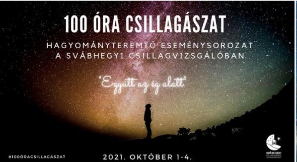 100 óra csillagászat vár a Svábhegyi Csillagvizsgálóban október 1-4. között