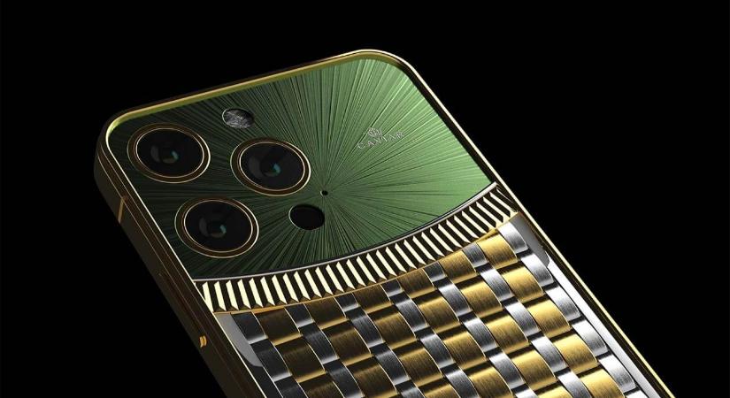 Íme a 2,5 millió forintos, luxusórák mintájára felturbózott iPhone 13 Pro