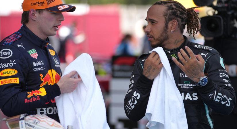 F1: szócsatába bonyolódott Hamilton és Verstappen Szocsiban