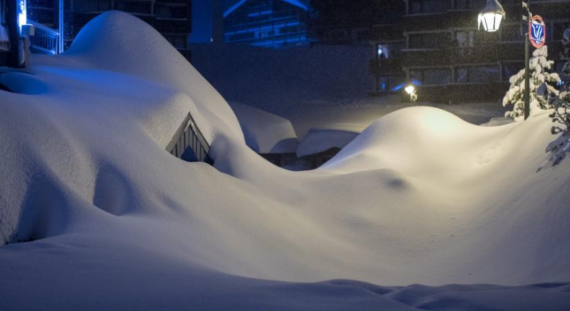 Szélsőségesen erős havazás várható az Alpokban idén is?