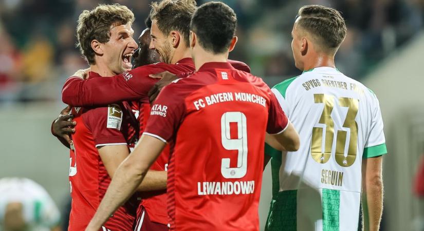 Bundesliga: elmaradt a Lewandowski-gól, így is simán nyert a Bayern! – videóval