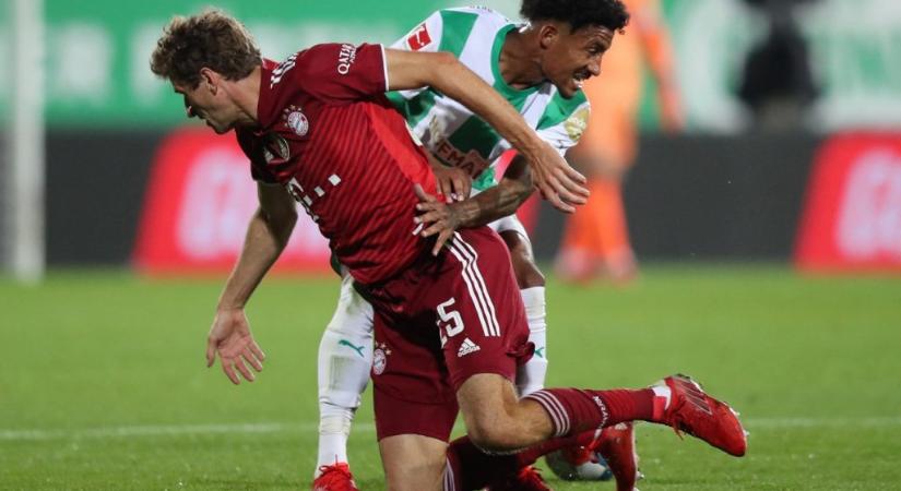 Az emberhátrány sem zavarta meg a Bayern Münchent