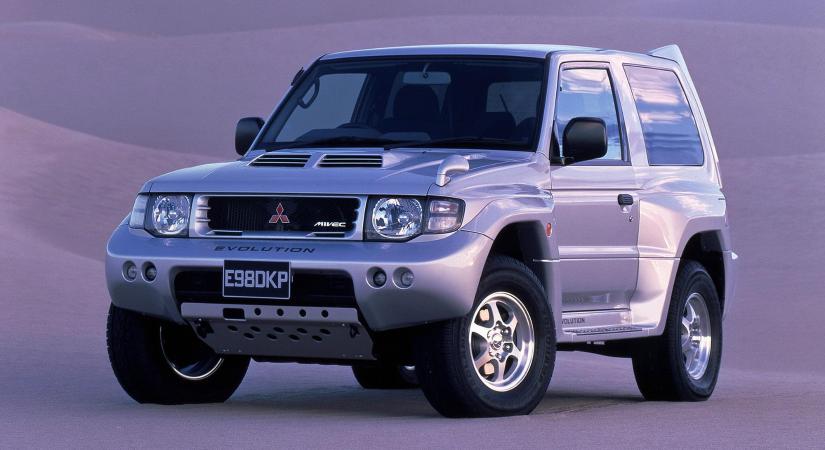 Az egyik legmenőbb Mitsubishi volt a Pajero Evo